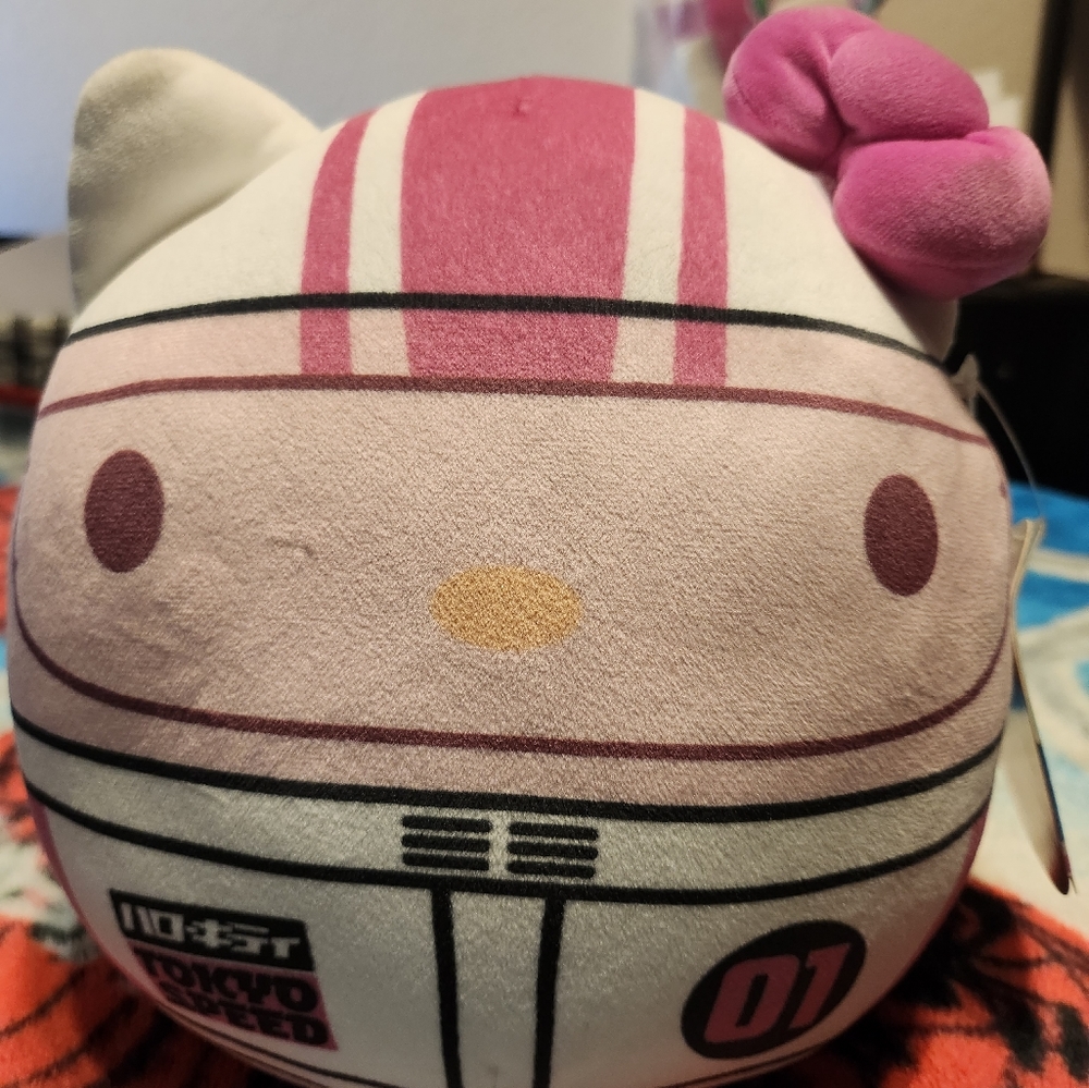 Hello Kitty Racers Squishmallow!